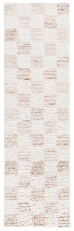 Safavieh Vermont Handcrafted Area Rug – Luxurious Wool Pile With Modern Abstract Design For Cozy Living Spaces Beige ,Ivory Wool Pile Vrm222b-6