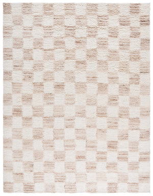 Safavieh Vermont Handcrafted Area Rug – Luxurious Wool Pile With Modern Abstract Design For Cozy Living Spaces Beige ,Ivory Wool Pile Vrm222b-6