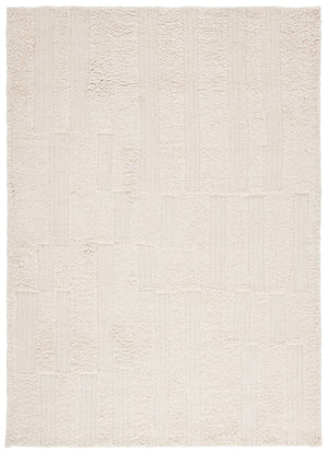 Safavieh Vermont Modern Wool Area Rug - Hand-tufted, Luxurious Texture, Chic Pattern For Elegant Home Decor Ivory Wool Pile Vrm223a-3