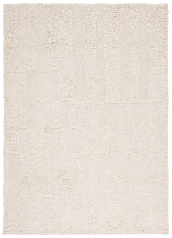 Safavieh Vermont Modern Wool Area Rug - Hand-tufted, Luxurious Texture, Chic Pattern For Elegant Home Decor Ivory Wool Pile Vrm223a-3