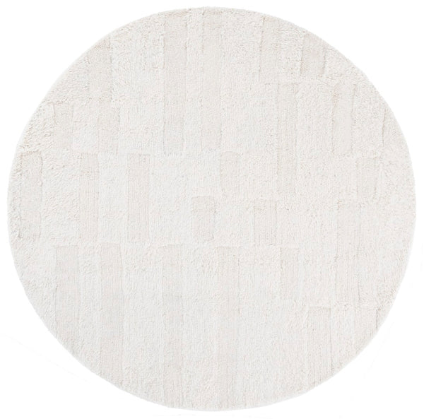 Safavieh Vermont Modern Wool Area Rug - Hand-tufted, Luxurious Texture, Chic Pattern For Elegant Home Decor Ivory Wool Pile Vrm223a-3