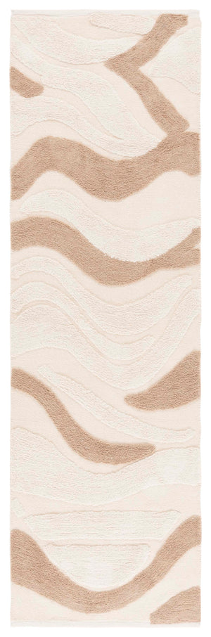 Safavieh Vermont Handcrafted Area Rug - Eco-friendly Recycled Cotton With Elegant Ivory And Beige Design Ivory ,Beige Recycled Cotton Vrm225b-6sq