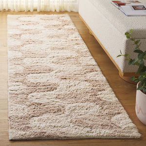 Safavieh Vermont Exquisite Area Rug, Luxurious Wool & Recycled Cotton Blend, Modern Artistry For Any Space Ivory ,Beige 70% Wool,30% Recycled Cotton Vrm226a-6
