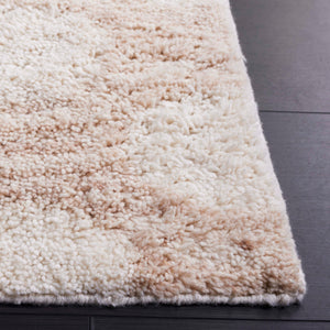 Safavieh Vermont Modern Round Area Rug - Luxurious Soft Wool & Recycled Cotton For Elegant Home Décor Ivory ,Beige 70% Wool,30% Recycled Cotton Vrm226a-6sq