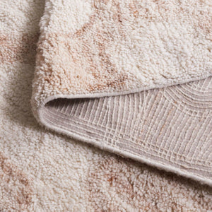 Safavieh Vermont Exquisite Area Rug, Luxurious Wool & Recycled Cotton Blend, Modern Artistry For Any Space Ivory ,Beige 70% Wool,30% Recycled Cotton Vrm226a-6