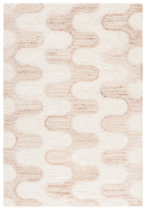 Safavieh Vermont Exquisite Area Rug, Luxurious Wool & Recycled Cotton Blend, Modern Artistry For Any Space Ivory ,Beige 70% Wool,30% Recycled Cotton Vrm226a-6