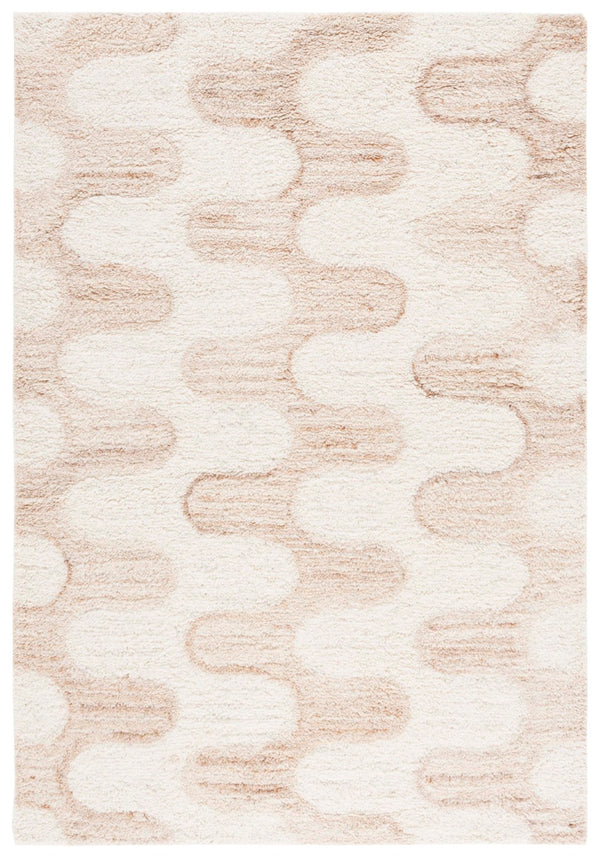 Safavieh Vermont Exquisite Area Rug, Luxurious Wool & Recycled Cotton Blend, Modern Artistry For Any Space Ivory ,Beige 70% Wool,30% Recycled Cotton Vrm226a-6