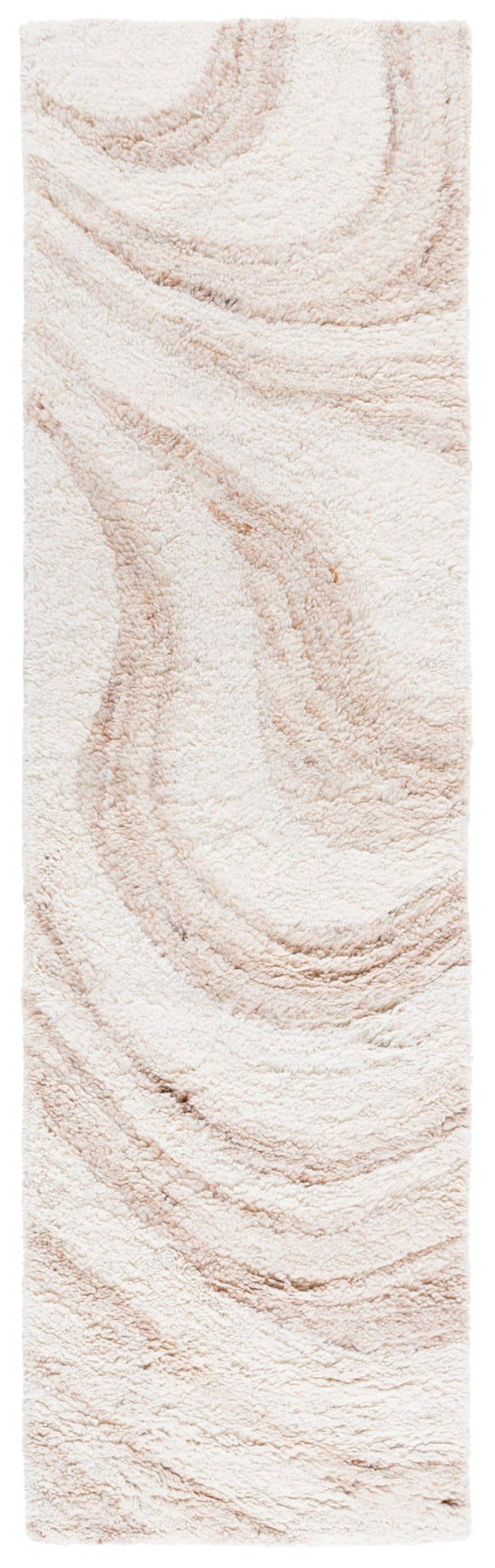 Safavieh Vermont Luxurious Modern Area Rug - Soft Plush Texture, Eco-friendly Wool & Cotton Blend For Comfort Ivory ,Beige 70% Wool,30% Recycled Cotton Vrm227a-3