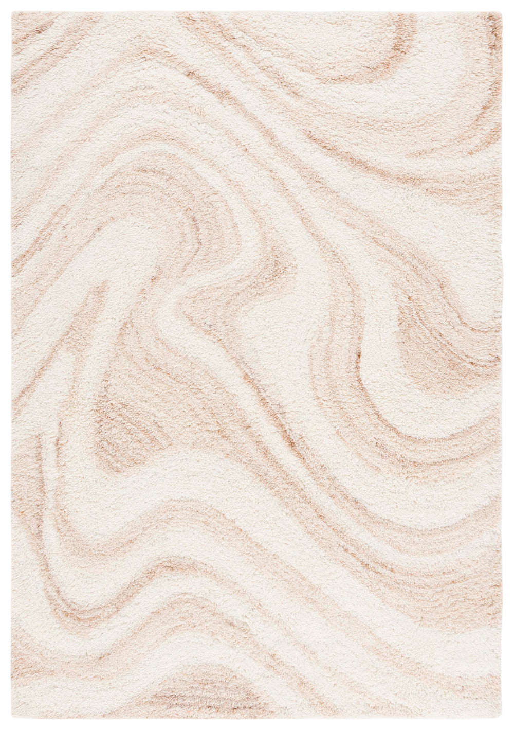Safavieh Vermont 5' X 8' Ivory Beige Area Rug - Luxurious Table-tufted Design For Modern Living Spaces Ivory ,Beige 70% Wool,30% Recycled Cotton Vrm227a-5