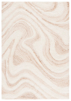 Safavieh Vermont Luxurious Modern Area Rug - Soft Plush Texture, Eco-friendly Wool & Cotton Blend For Comfort Ivory ,Beige 70% Wool,30% Recycled Cotton Vrm227a-3