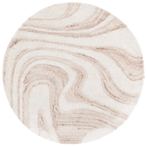 Safavieh Vermont Luxurious Modern Area Rug - Soft Plush Texture, Eco-friendly Wool & Cotton Blend For Comfort Ivory ,Beige 70% Wool,30% Recycled Cotton Vrm227a-3