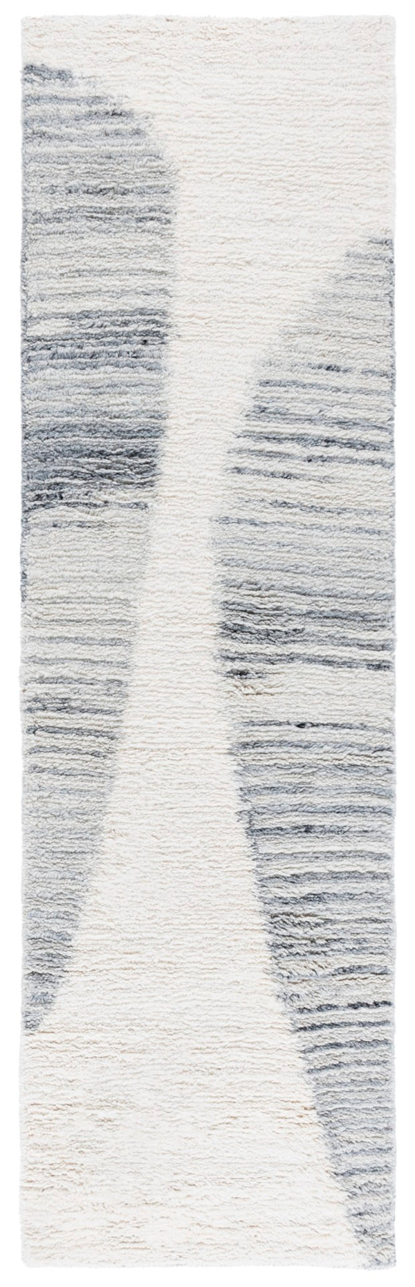 Safavieh Vermont Modern Area Rug - Luxurious Table Tufted Wool & Recycled Cotton Design For Elegant Spaces Ivory ,Grey 70% Wool,30% Recycled Cotton Vrm228a-3