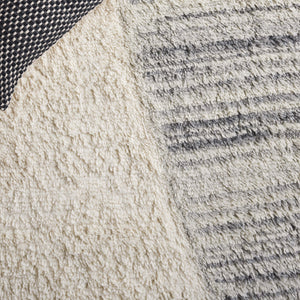 Safavieh Vermont 5' X 8' Medium Rectangle Area Rug In Ivory Grey - Plush, Eco-friendly & Stylish Décor Upgrade Ivory ,Grey 70% Wool,30% Recycled Cotton Vrm228a-5
