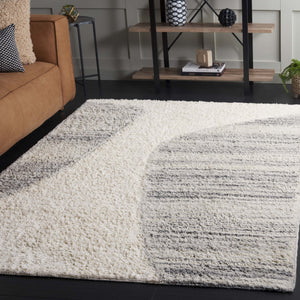 Safavieh Vermont 5' X 8' Medium Rectangle Area Rug In Ivory Grey - Plush, Eco-friendly & Stylish Décor Upgrade Ivory ,Grey 70% Wool,30% Recycled Cotton Vrm228a-5