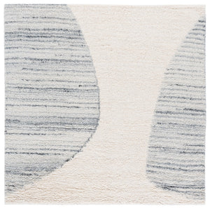 Safavieh Vermont Modern Area Rug - Luxurious Table Tufted Wool & Recycled Cotton Design For Elegant Spaces Ivory ,Grey 70% Wool,30% Recycled Cotton Vrm228a-3
