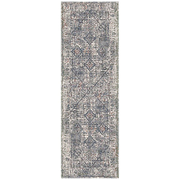 Amer Rugs Vermont Persian Bordered Power-loom Area Rug – Stylish Comfort For Living Rooms And Bedrooms Gray,Ivory Polyester Vrm32708