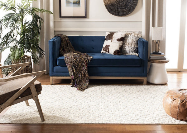 Safavieh Vermont 303 VRM303 Hand Woven  Rug Ivory VRM303A-8SQ
