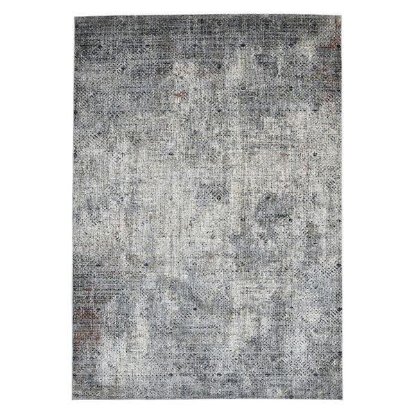 Amer Rugs Vermont Contemporary Power-loom Area Rug For Living Rooms And Bedrooms – Soft, Durable Design Gray Polyester Vrm40203