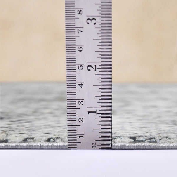 Amer Rugs Vermont Contemporary Power-loom Area Rug For Living Rooms And Bedrooms – Soft, Durable Design Gray Polyester Vrm42708