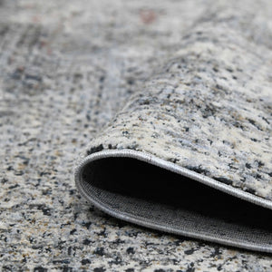 Amer Rugs Vermont Contemporary Power-loom Area Rug For Living Rooms And Bedrooms – Soft, Durable Design Gray Polyester Vrm42708