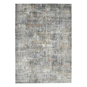 Amer Rugs Vermont Contemporary Power-loom Area Rug For Living Rooms And Bedrooms – Soft, Durable Design Gray,Orange Polyester Vrm50203
