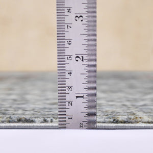 Amer Rugs Vermont Contemporary Power-loom Area Rug For Living Rooms And Bedrooms – Soft, Durable Design Gray,Orange Polyester Vrm52708