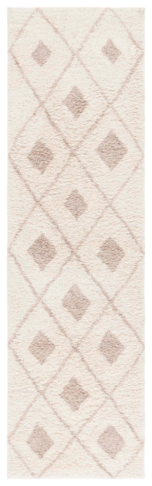Safavieh Vermont Hand Tufted Area Rug – Luxurious Wool-cotton Blend With Modern Geometric Elegance Ivory ,Beige 80% Wool,20% Cotton Vrm556a-28