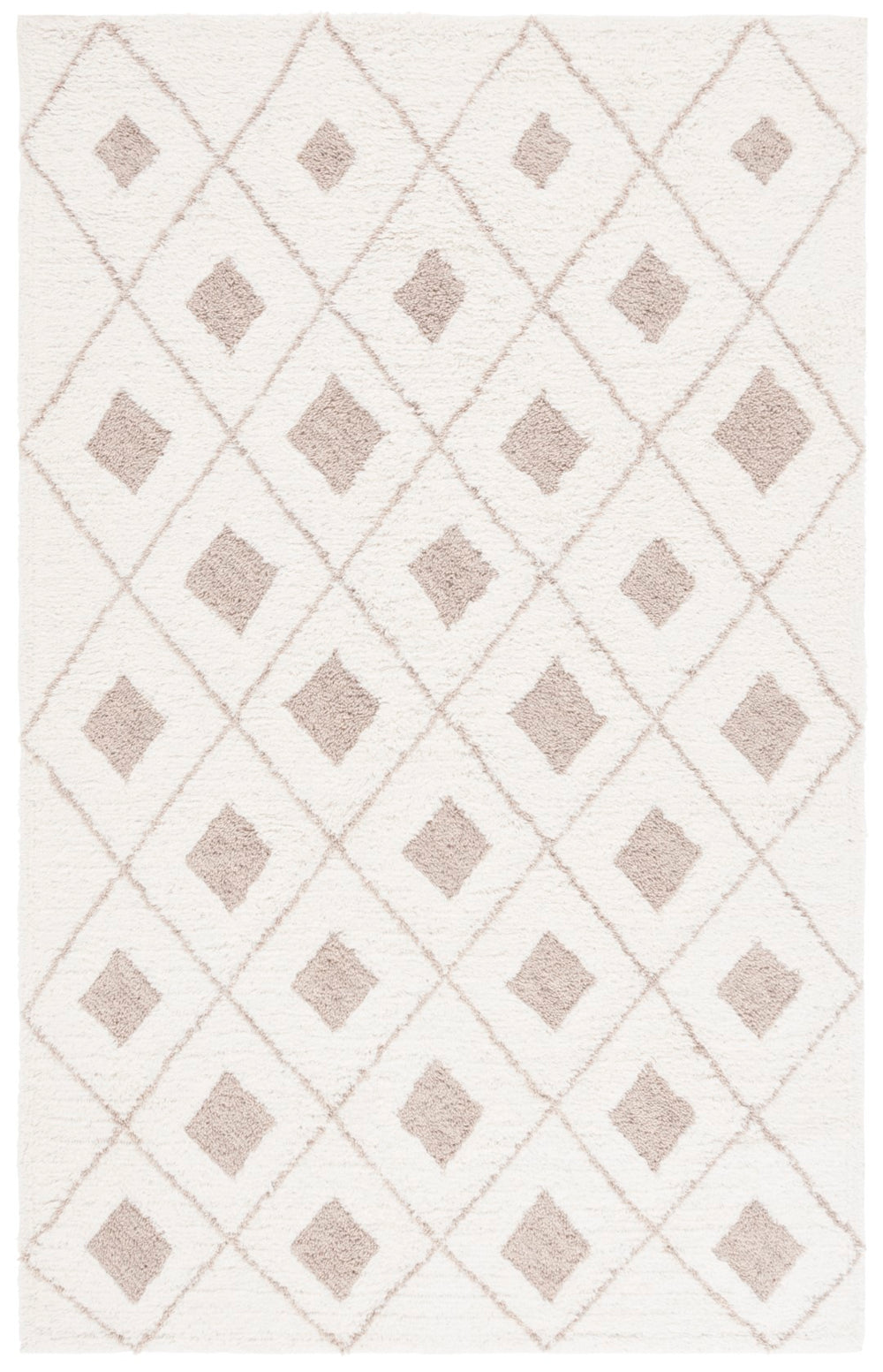 Safavieh Vermont 556a Ivory Beige Ivory ,Beige 80% Wool,20% Cotton Vrm556a-5