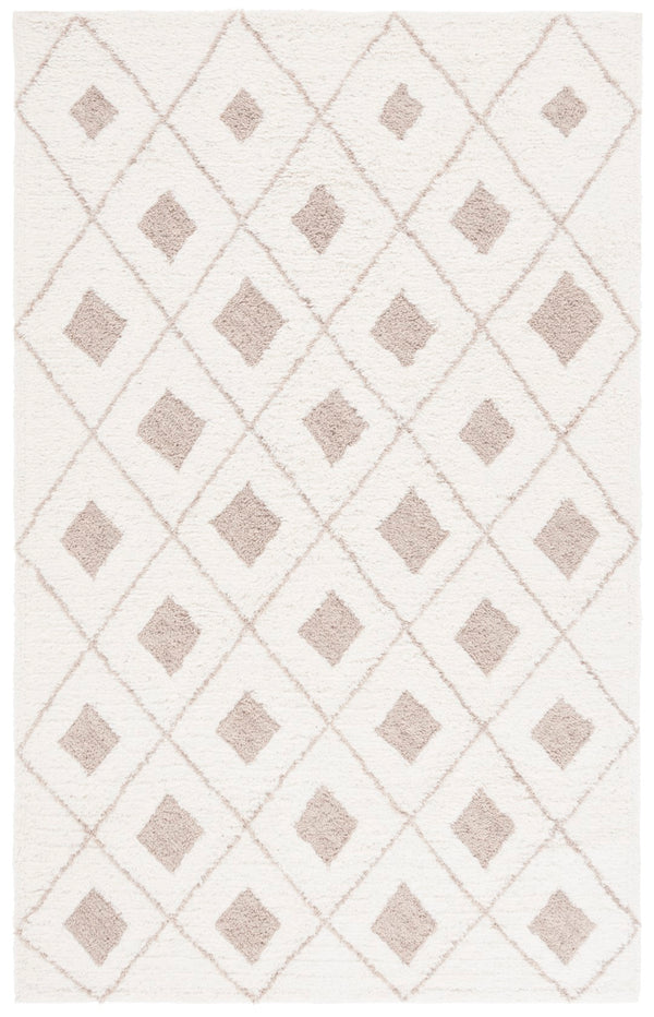 Safavieh Vermont 556a Ivory Beige Ivory ,Beige 80% Wool,20% Cotton Vrm556a-5