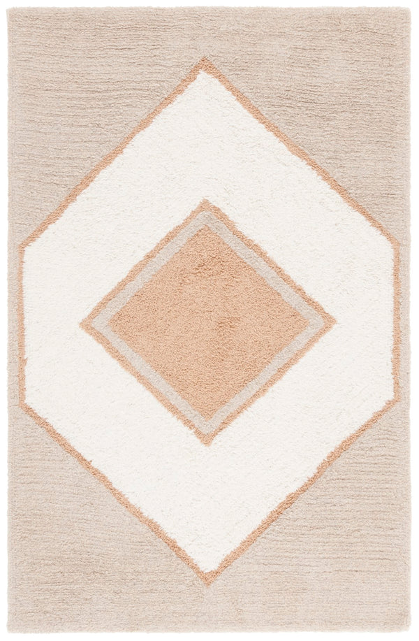 Safavieh Vermont 557a Ivory Brown Ivory ,Brown 80% Wool,20% Cotton Vrm557a-5