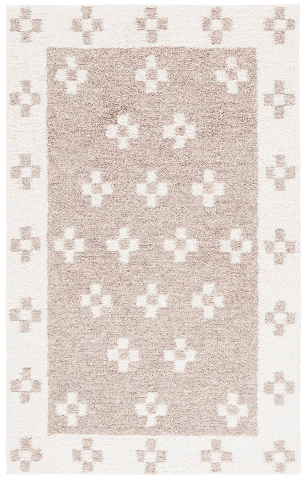 Safavieh Vermont 558b Beige Ivory Beige ,Ivory 80% Wool,20% Cotton Vrm558b-5