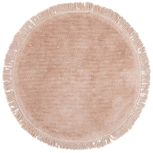 Safavieh Vermont Luxurious Round Area Rug - Modern Classic Design, Soft Cotton-poly Blend For Stylish Spaces Beige 50% Cotton,50% Polyester Vrm575b-4r