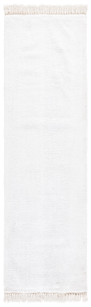 Safavieh Vermont Ivory Runner 2'3" X 8' — Table-Tufted Scandinavian Hallway Rug, Fringe, Soft Low Pile Durable VRM576A-28
