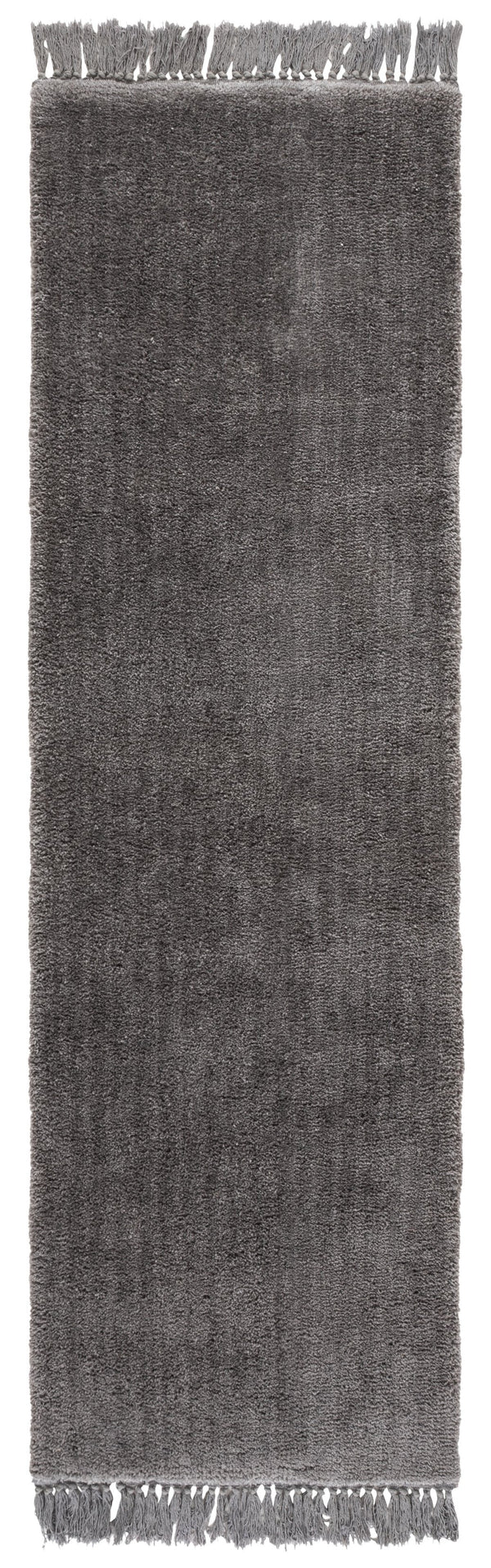 Safavieh Vermont Table-Tufted Grey Runner 2'3"X8' — Low-Profile Cotton-Poly Blend, Durable Scandinavian Minimalist Design VRM576G-28