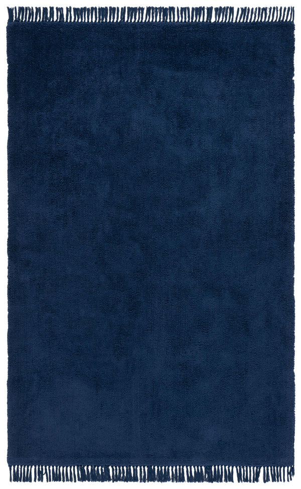 Safavieh Vermont Modern Area Rug – Elegant Table Tufted Design For Timeless Style And Comfort In Any Room Blue 60% Cotton 40% Polyester Vrm576m-5