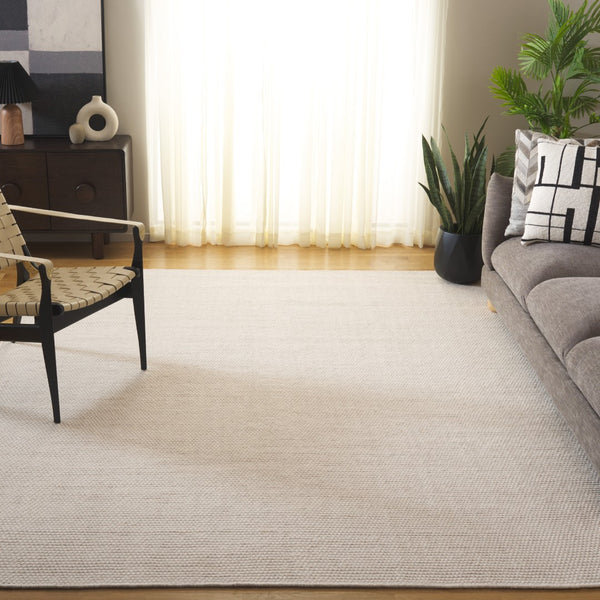 Safavieh Vermont Elegant Hand-tufted Wool And Cotton Rug For Modern Decor - Perfect For Hallways And Spaces Ivory 80% Wool And 20% Cotton Vrm801a-3sq