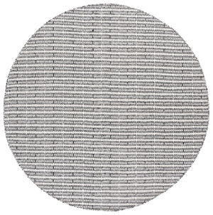 Safavieh Vermont Hand Tufted Round Area Rug - Luxurious Geometric Design For Modern Elegance In Any Room Black ,Ivory 80% Wool And 20% Cotton Vrm803z-7r