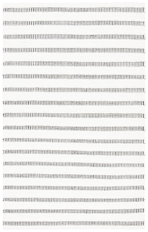 Safavieh Vermont Hand Tufted Wool & Cotton Area Rug - Timeless Geometric Elegance For Modern Spaces Black ,Ivory 80% Wool And 20% Cotton Vrm804z-29