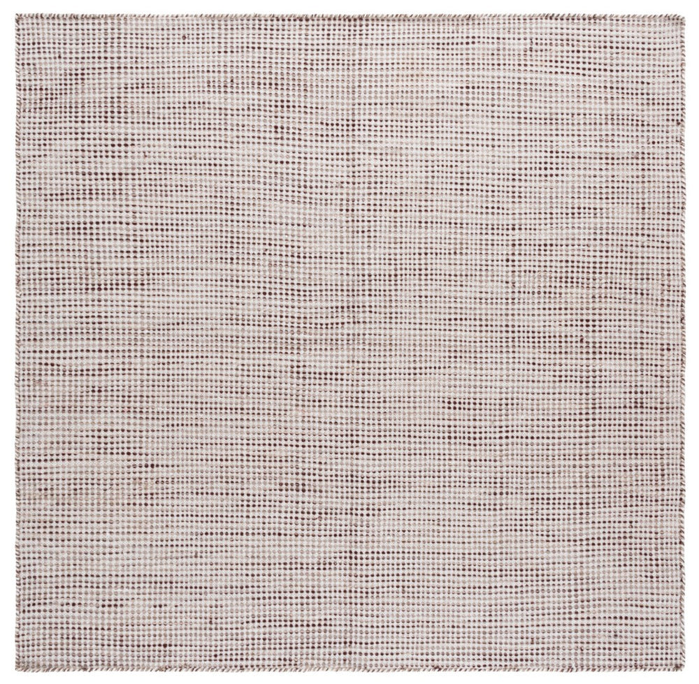 Safavieh Vermont Hand-tufted Area Rug - Elegant Wool-cotton Blend, Artisan Design For Luxurious Home Decor Brown ,Ivory 80% Wool And 20% Cotton Vrm805t-2