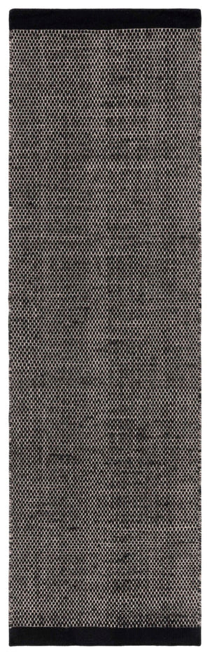 Safavieh Vermont Hand-woven Area Rug - Luxurious Artisan Craftsmanship For Elegant Living Spaces And Decor Black 80% Wool And 20% Cotton Vrm807z-1115