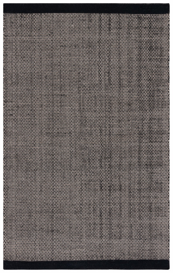 Safavieh Vermont Hand-woven Area Rug - Luxurious Artisan Craftsmanship For Elegant Living Spaces And Decor Black 80% Wool And 20% Cotton Vrm807z-1115