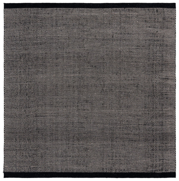Safavieh Vermont Hand-woven Area Rug - Luxurious Artisan Craftsmanship For Elegant Living Spaces And Decor Black 80% Wool And 20% Cotton Vrm807z-1115