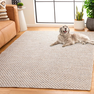 Safavieh Vermont 808b Hand-woven Area Rug - Luxurious 80% Wool & 20% Cotton For Sophisticated Home Decor Beige 80% Wool,20% Cotton Vrm808b-5