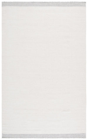 Safavieh Vermont Modern Runner Rug: Hand Woven Elegance In Soft Wool & Cotton For Stylish Home Decor Ivory ,Grey 80% Wool,20% Cotton Vrm809a-5