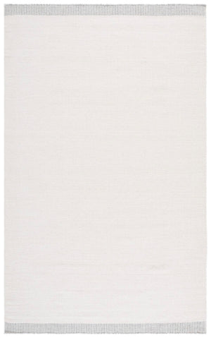 Safavieh Vermont Elegant Hand Woven Area Rug In Subtle Grey And Ivory For Modern Minimalist Spaces Ivory ,Grey 80% Wool,20% Cotton Vrm809a-6