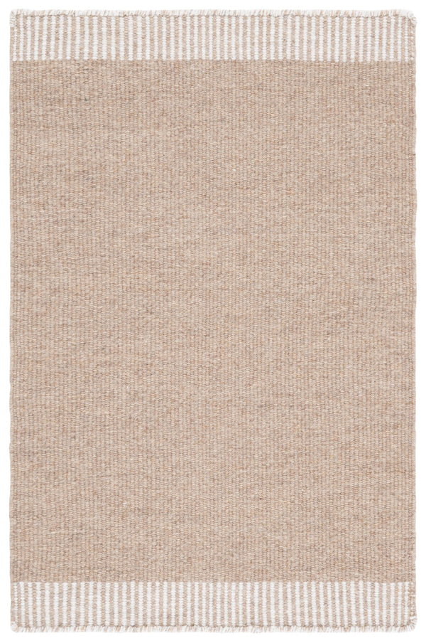 Safavieh Vermont Elegant Hand Woven Area Rug In Subtle Grey And Ivory For Modern Minimalist Spaces Beige ,Ivory 80% Wool,20% Cotton Vrm809b-5