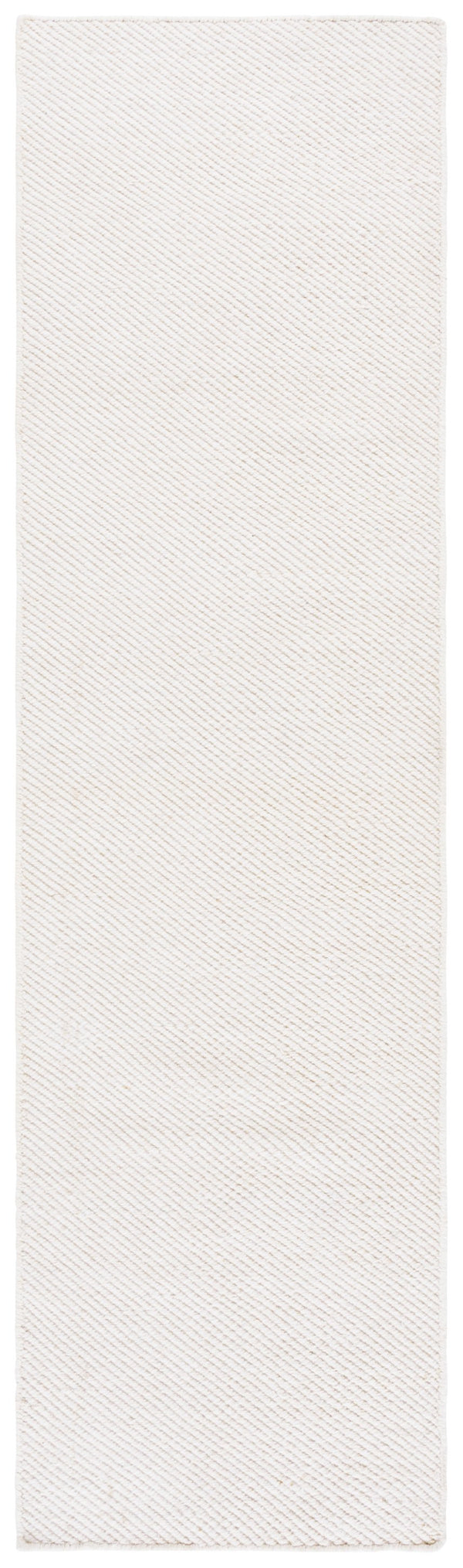 Safavieh Vermont Hand Woven Runner Rug - Elegant Modern Style For Hallways, Soft Wool Blend, India Crafted Ivory 80% Wool,20% Cotton Vrm810a-28