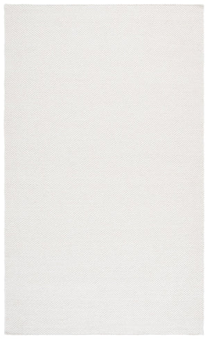 Safavieh Vermont Hand Woven Runner Rug - Elegant Modern Style For Hallways, Soft Wool Blend, India Crafted Ivory 80% Wool,20% Cotton Vrm810a-5