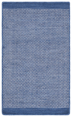 Safavieh Vermont Elegant Hand-woven Area Rug For Home Decor – Soft Wool Blend, Modern Design, India Crafted Blue 80% Wool,20% Cotton Vrm811m-6