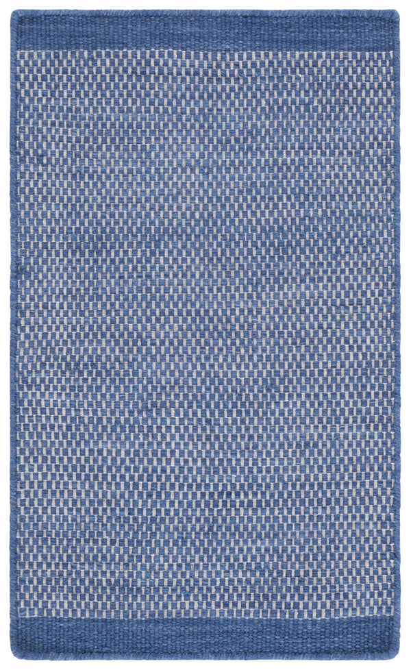 Safavieh Vermont Elegant Hand-woven Area Rug For Home Decor – Soft Wool Blend, Modern Design, India Crafted Blue 80% Wool,20% Cotton Vrm811m-6